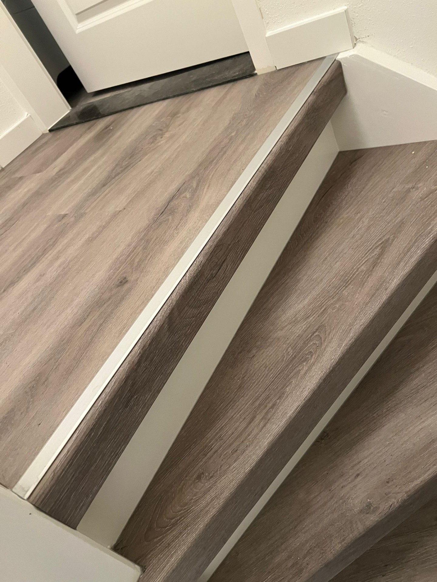 Detail trap grey oak · Utrecht